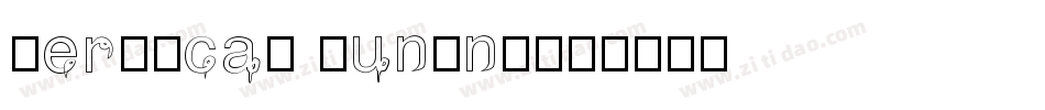 Vertical Tuning字体转换